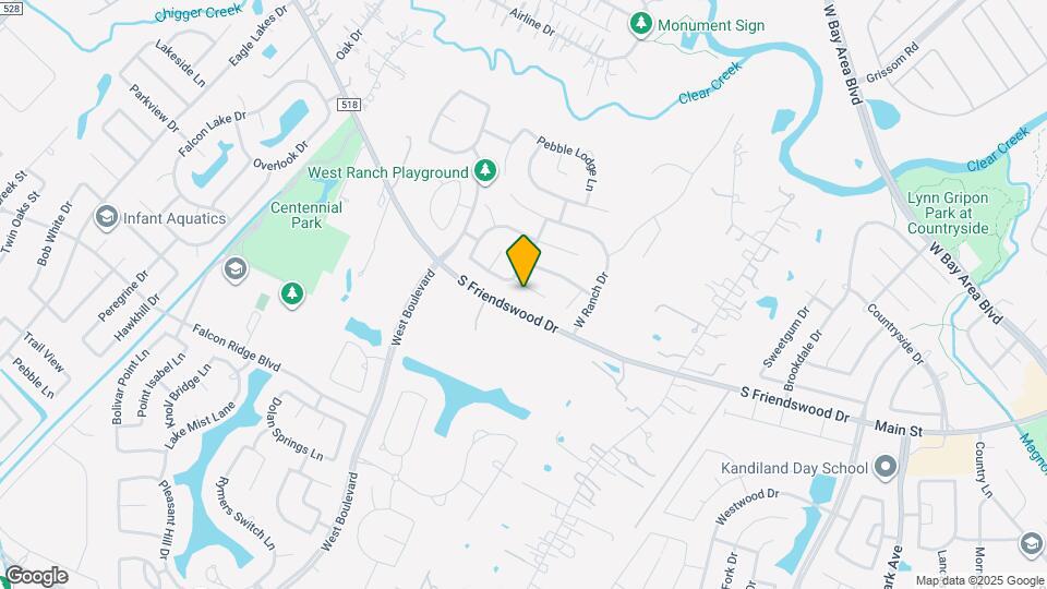 2520 Garnetfield Ln Map and Location Details