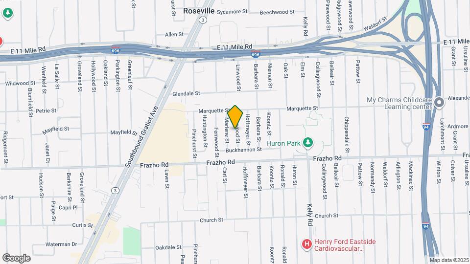 26211 Linwood St Map and Location Details