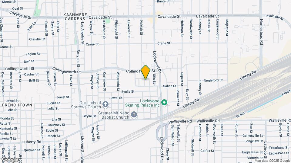 3510 Kimball St Map and Location Details