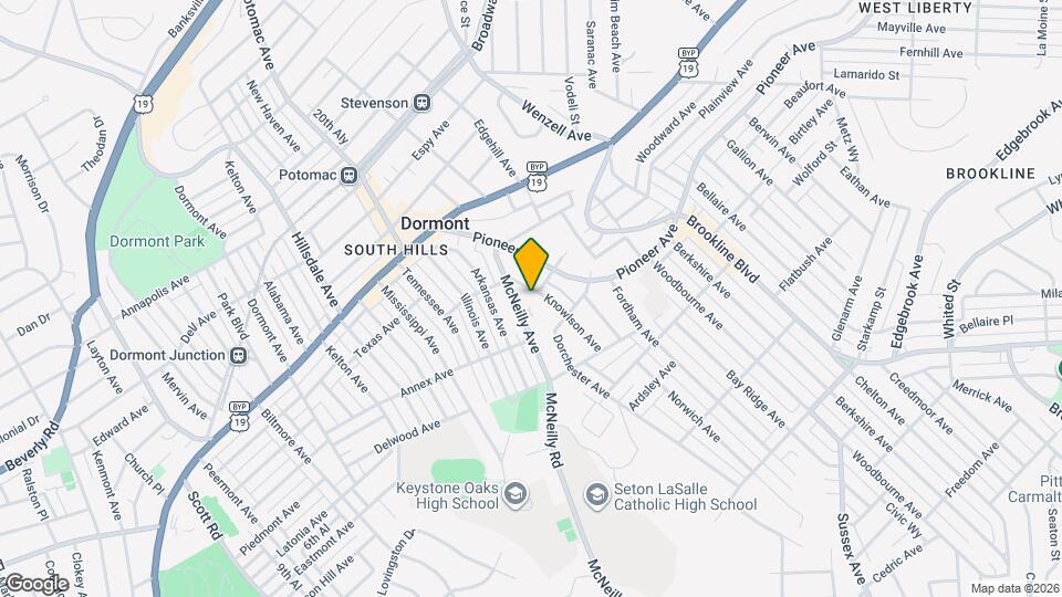 3001 Knowlson Ave, Unit 1st Floor apt. and Garage Map and Location Details
