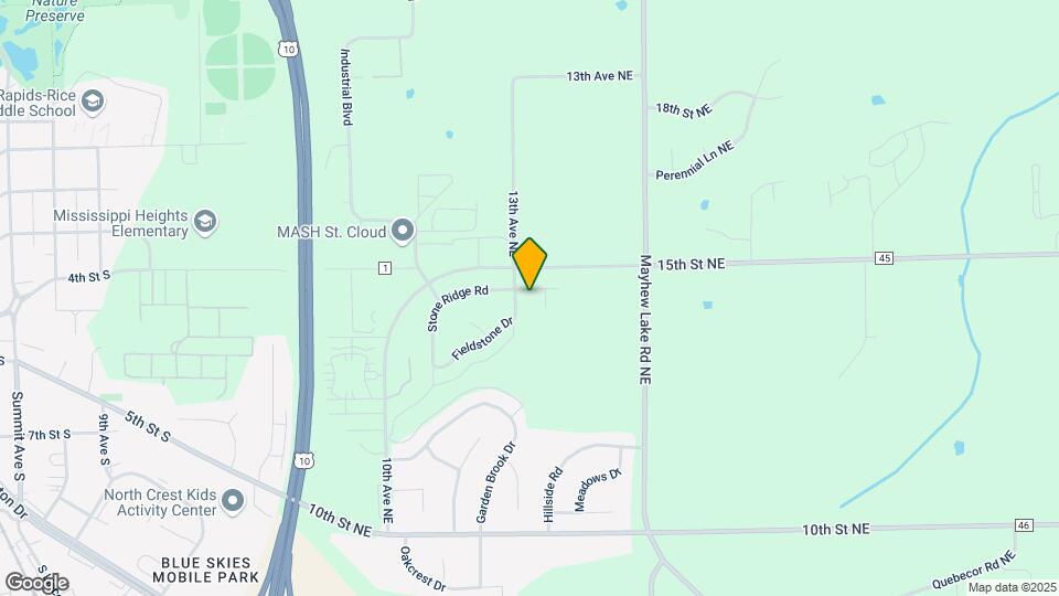 1304 Stone Ridge Rd Map and Location Details