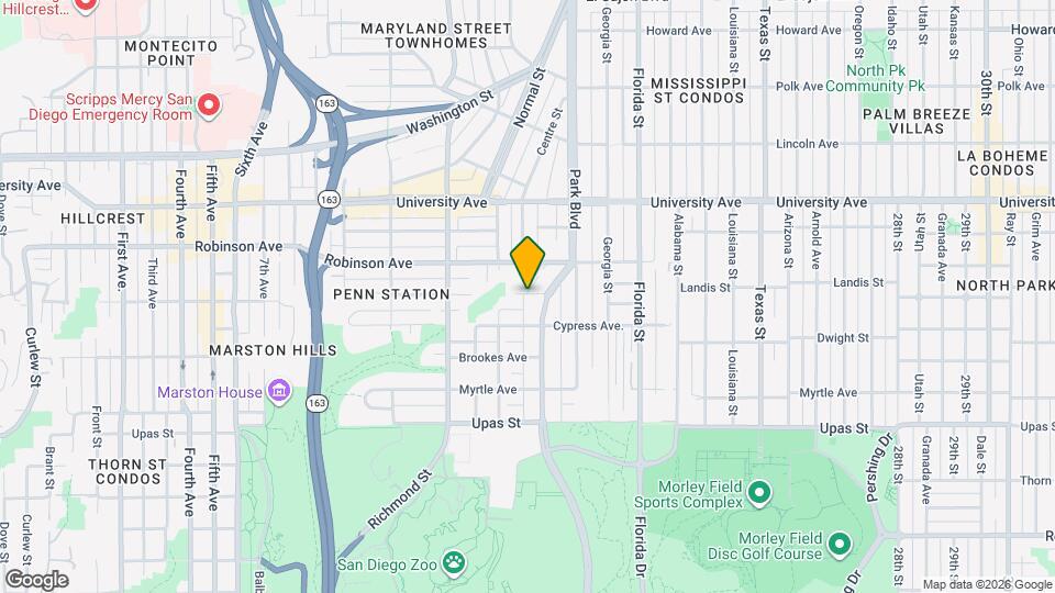 1651 Pennsylvania Ave Map and Location Details