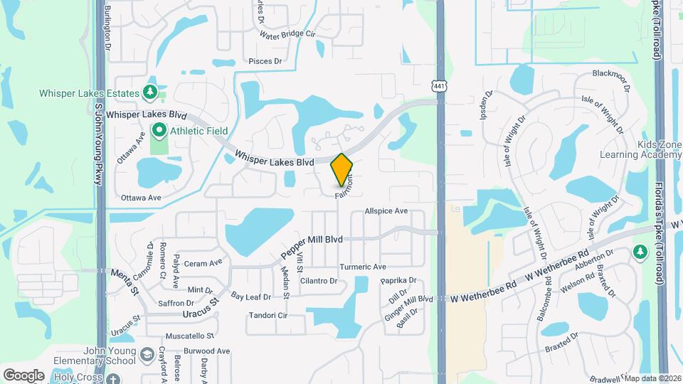 2139 Fairmont Cir Map and Location Details