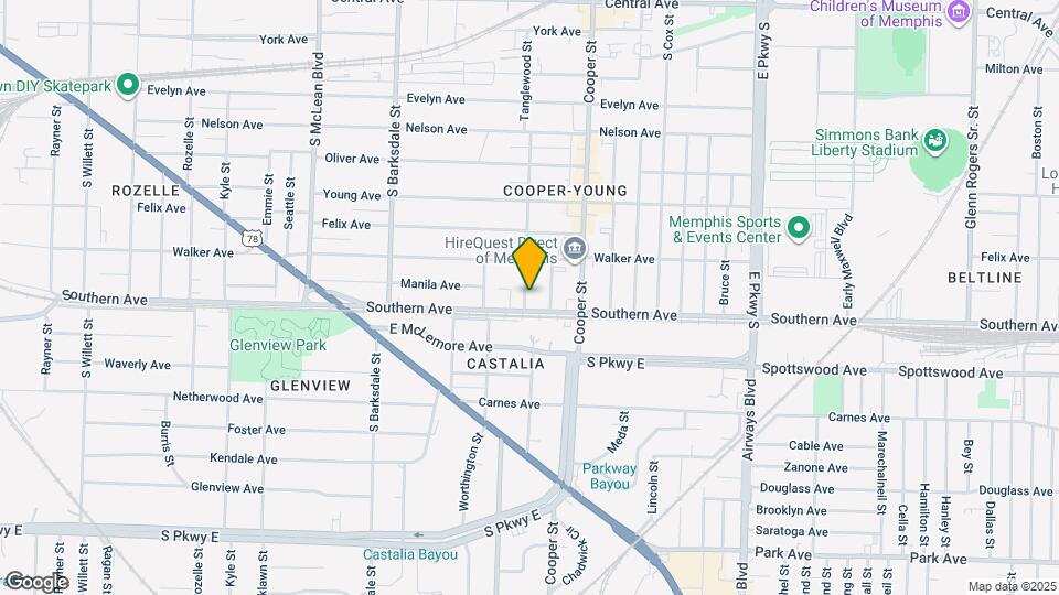 1066 Tanglewood St Map and Location Details