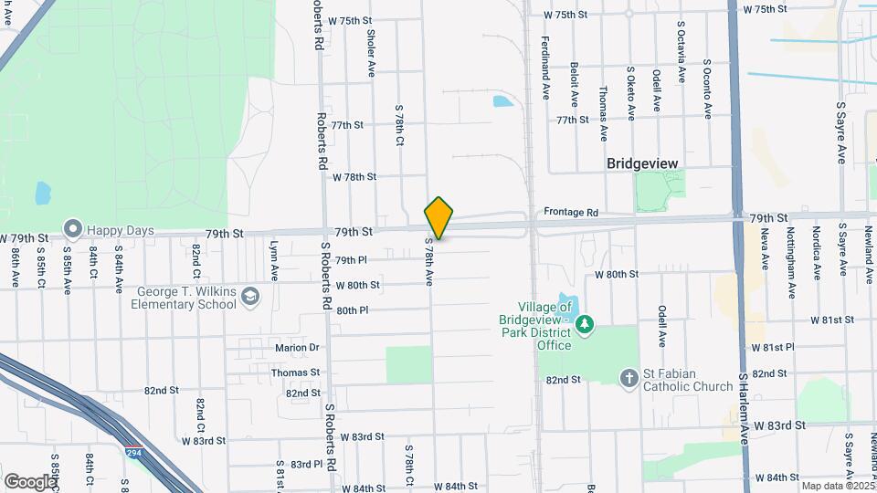 7764 W 79th Pl Mapa y Detalles de la Ubicación