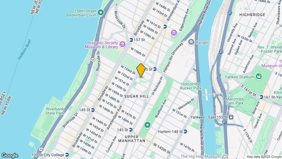 464 W 153rd St Map and Location Details