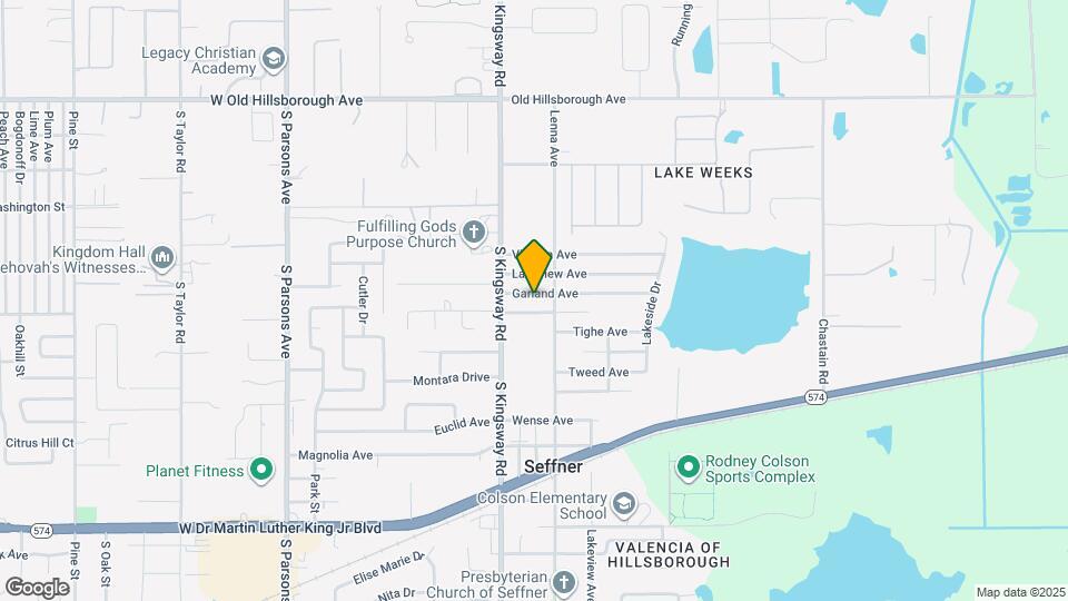 205 Garland Ave Map and Location Details