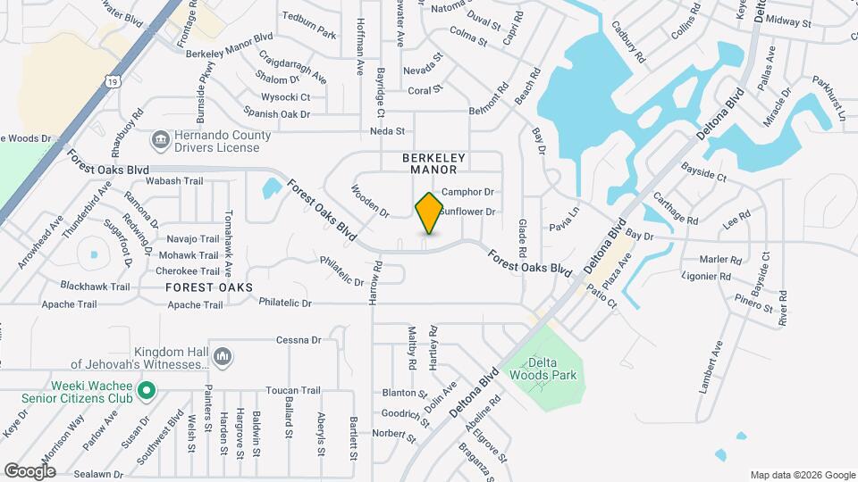 8349 Forest Oaks Blvd Map and Location Details