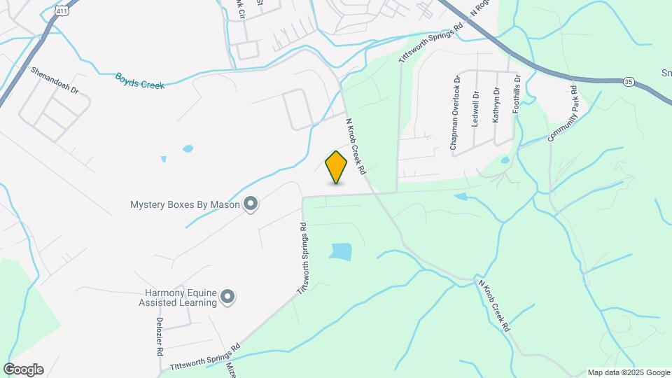 430 Tittsworth Springs Rd Map and Location Details