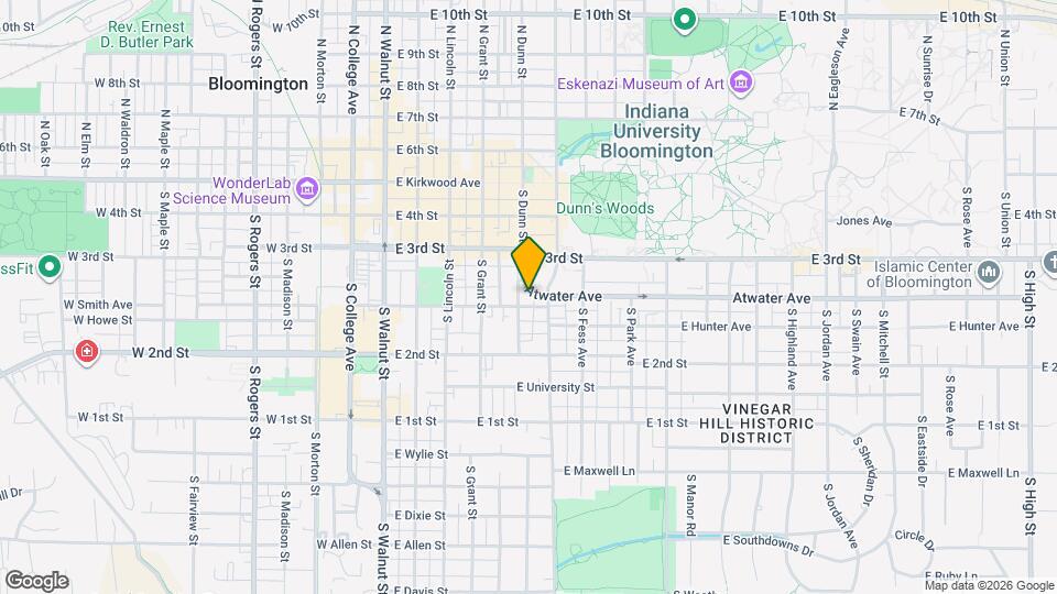 527 E Smith Ave, Unit Henderson Crossing Mapa y Detalles de la Ubicación