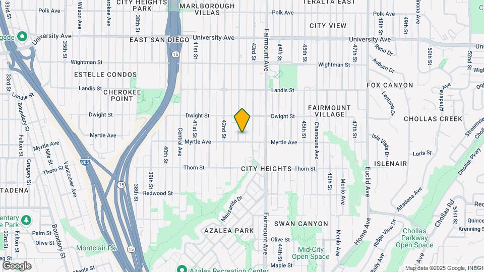 3519 Van Dyke Ave, Unit 3519 Van Dyke Ave #4 Map and Location Details