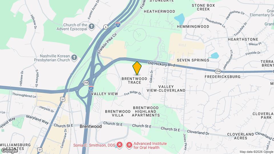 5771 Brentwood Trace Map and Location Details