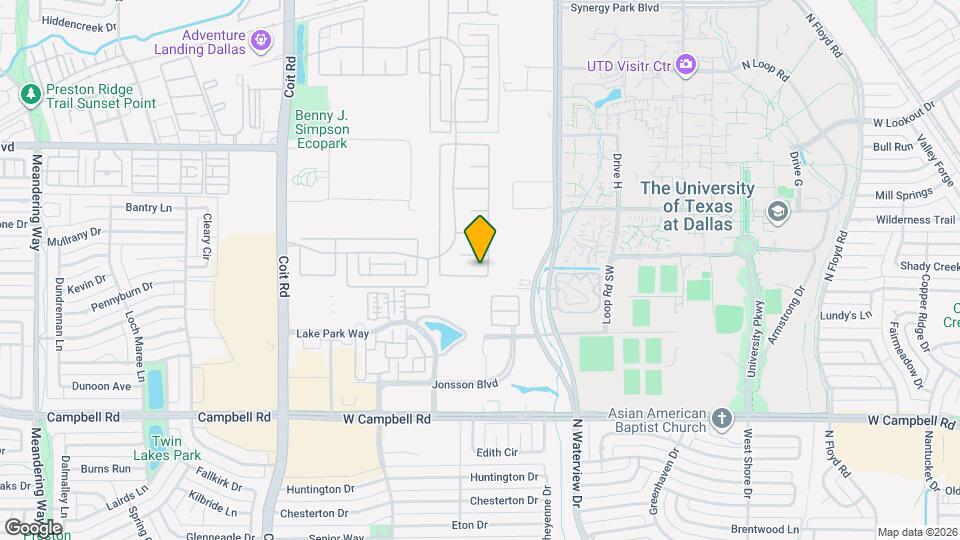 8283 Vitex Ave Map and Location Details