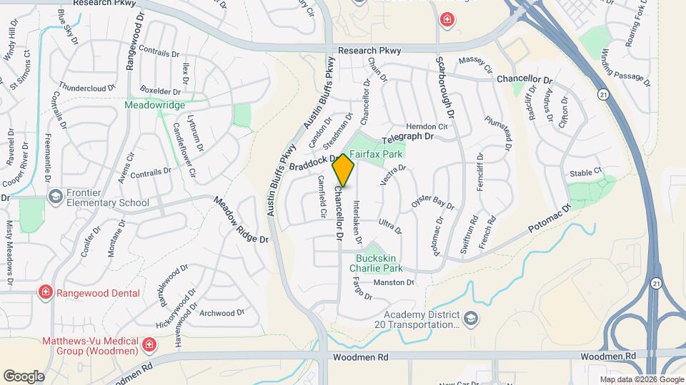 7985 Chancellor Dr Map and Location Details