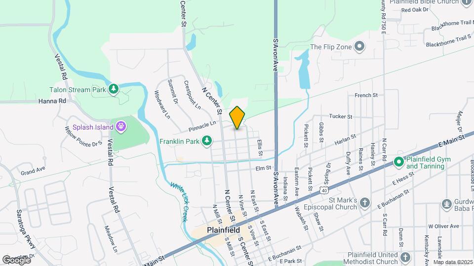 411 N Vine St, Unit 411 N Vine St Map and Location Details