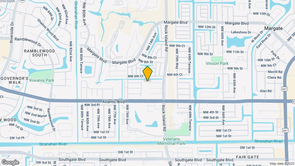 7355 NW 5th Pl Map and Location Details