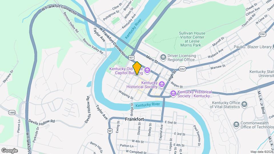 329 W Broadway St Map and Location Details