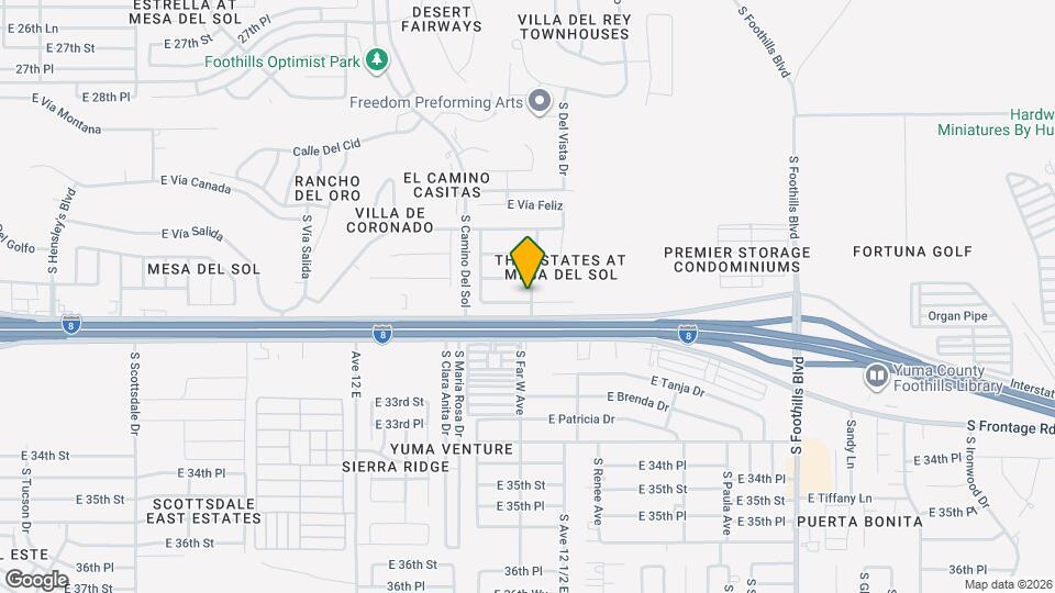 12408 E Calle Maria Map and Location Details