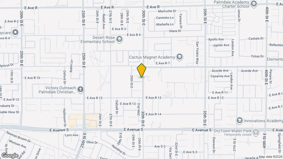 2945 E Ave R-11 Map and Location Details