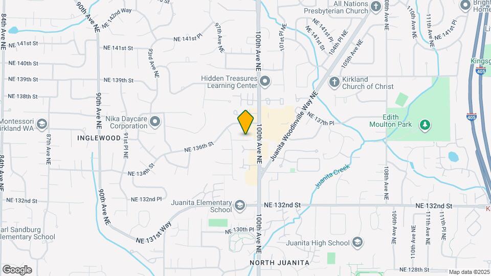 13520 98th Ave NE Map and Location Details