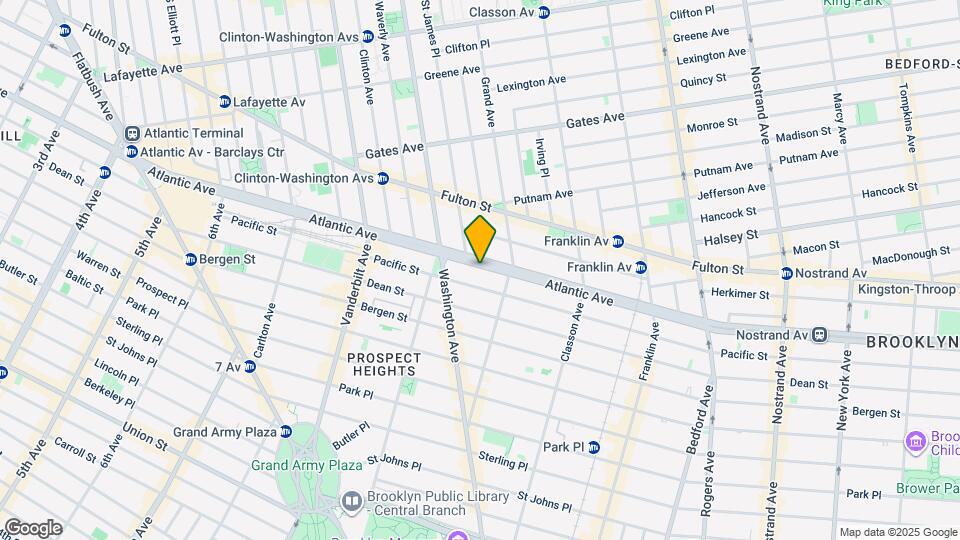 952 Atlantic Ave Map and Location Details