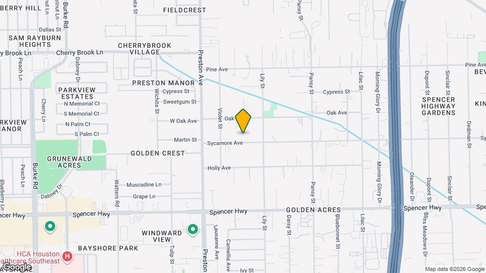 4831 Sycamore Ave Map and Location Details