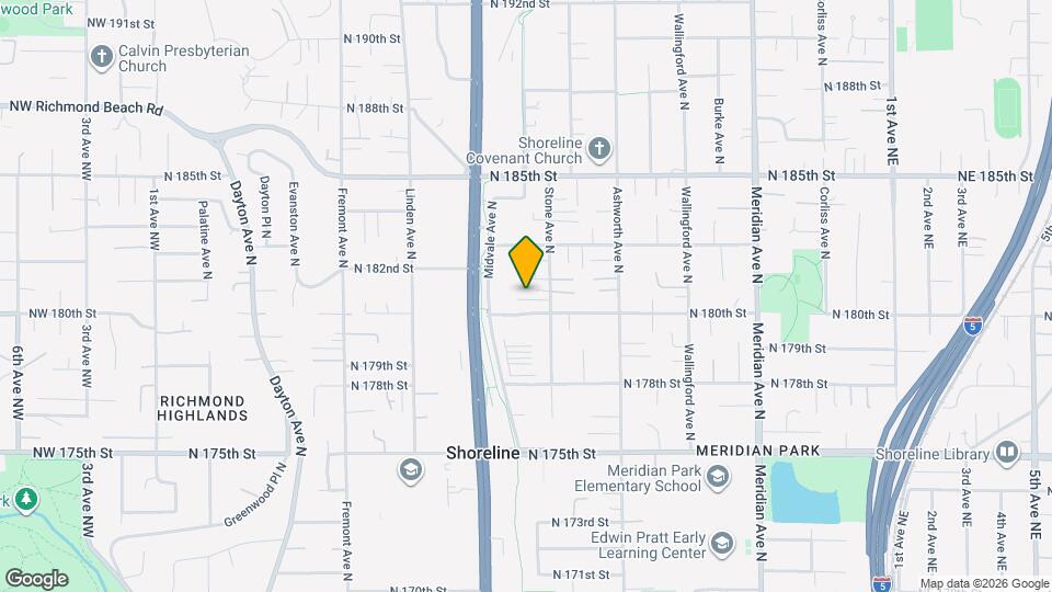 18007 Stone Ave N Map and Location Details