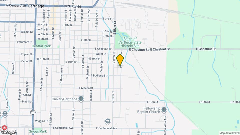 1035 Prospect Ave Map and Location Details