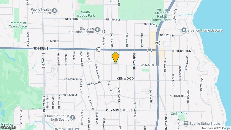 2546 NE 143rd St Map and Location Details