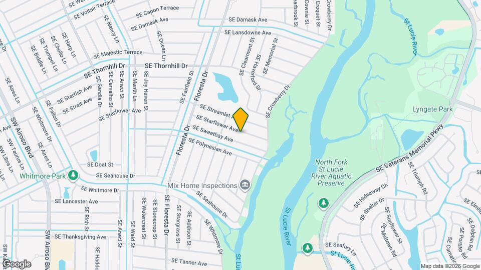 832 SE Starflower Ave Mapa y Detalles de la Ubicación