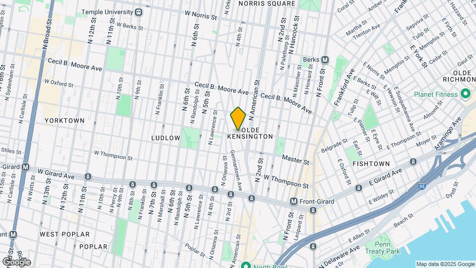 300 W Jefferson St Map and Location Details