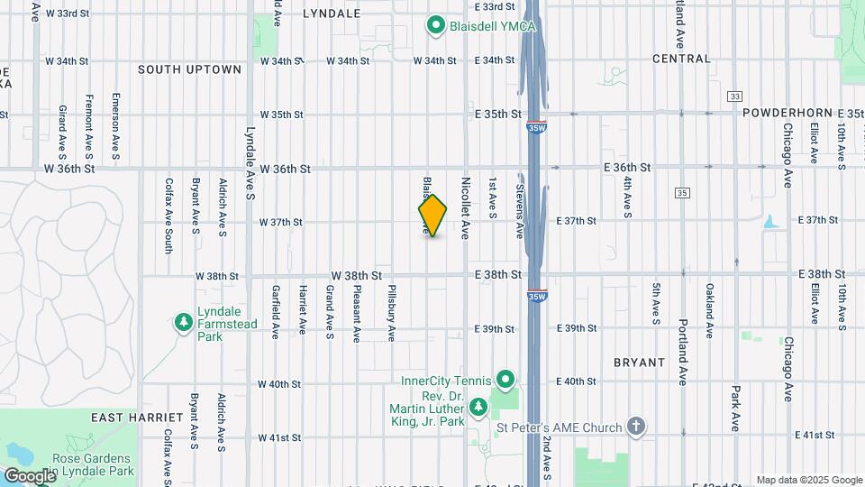 3727 Blaisdell Ave Map and Location Details
