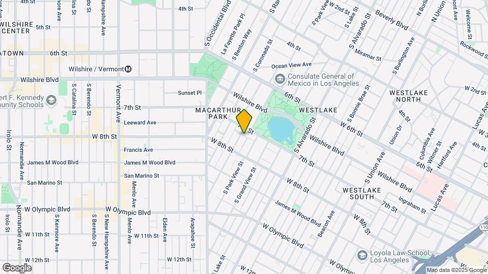 Wilshire City Lights Map and Location Details
