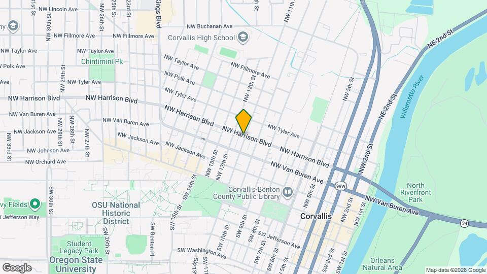 1112 NW Harrison Blvd, Unit 1114 NW Harrison Blvd Map and Location Details