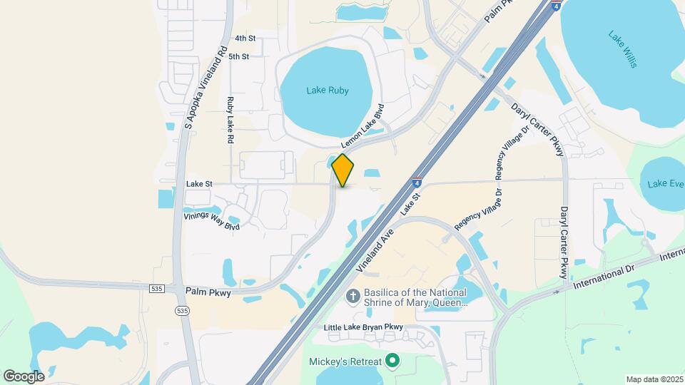 Furnished Studio-Orlando - Lake Buena Vista Mapa y Detalles de la Ubicación