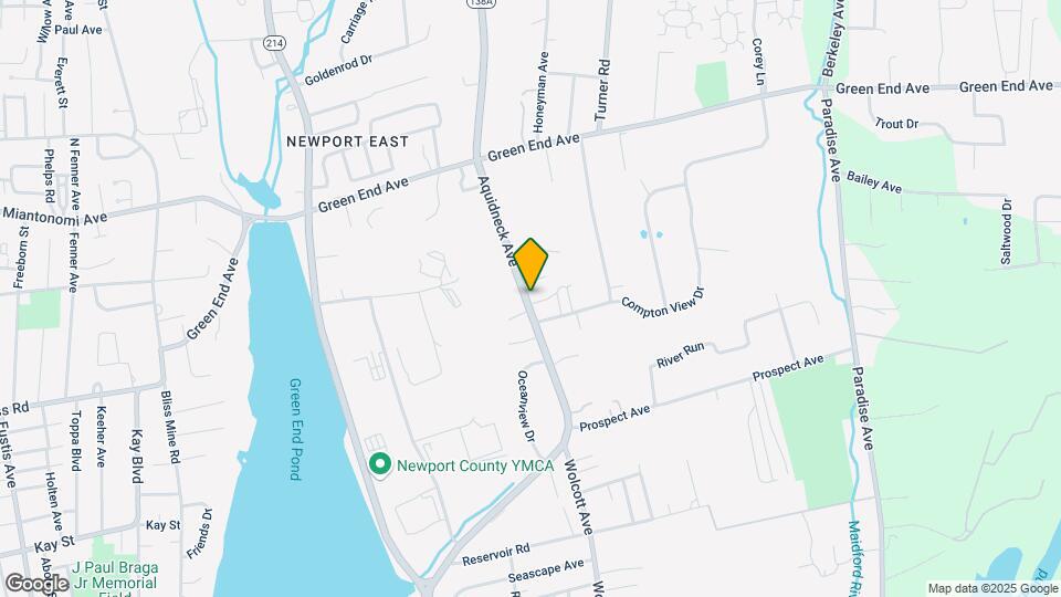 563 Aquidneck Ave Map and Location Details