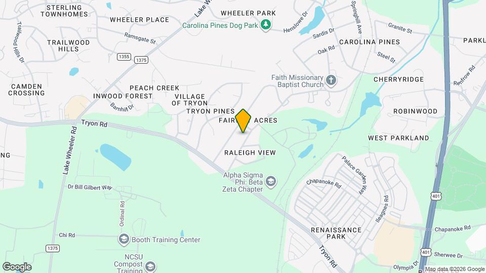 2806 Fairway Dr Map and Location Details