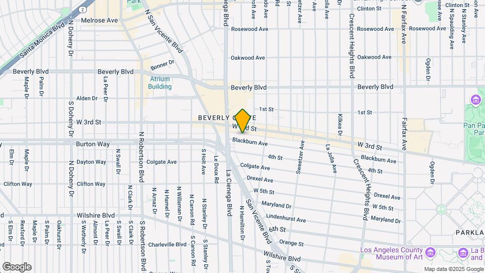 8457 Blackburn Ave Map and Location Details