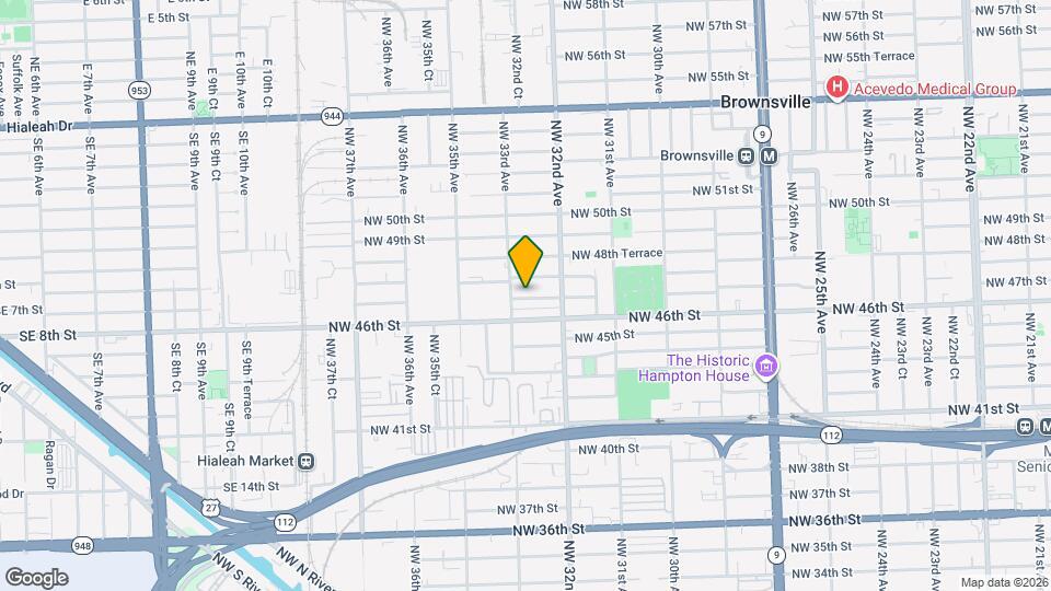 3257 NW 47th St Map and Location Details