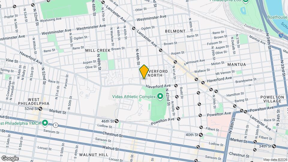 614 N Pallas St Map and Location Details