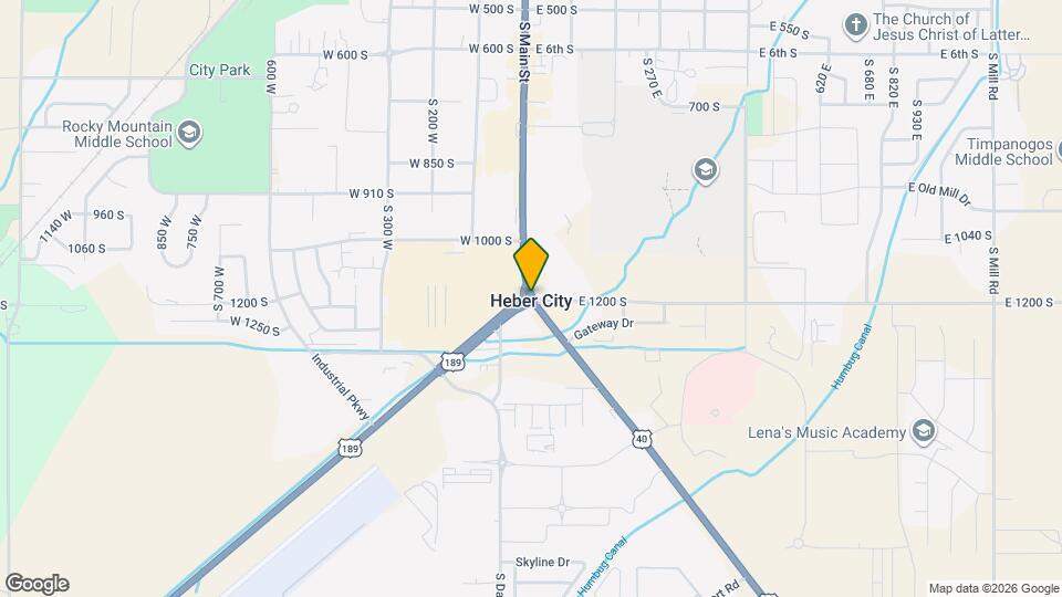 1146 S Lauren Ln, Unit Cozy Daylight Basement Map and Location Details