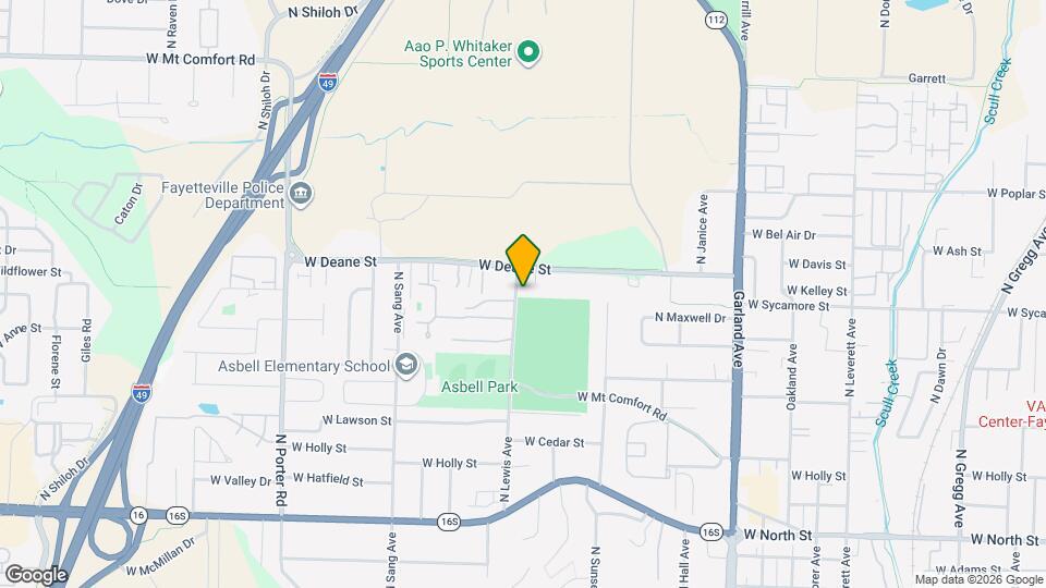 1704 N Lewis Ave Map and Location Details