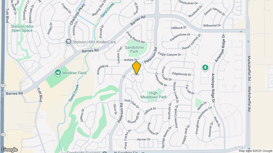 6925 Ash Creek Heights Map and Location Details