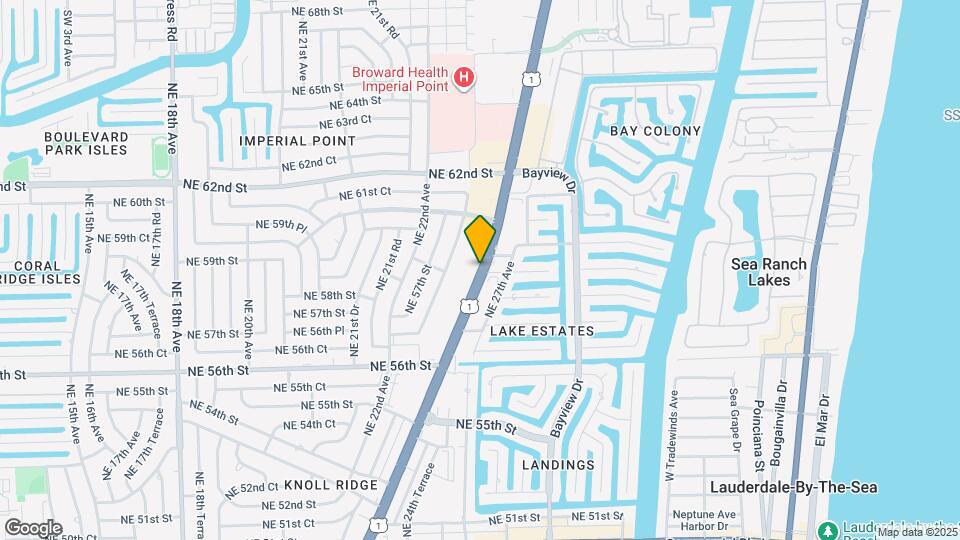 5955 N Federal Hwy Map and Location Details