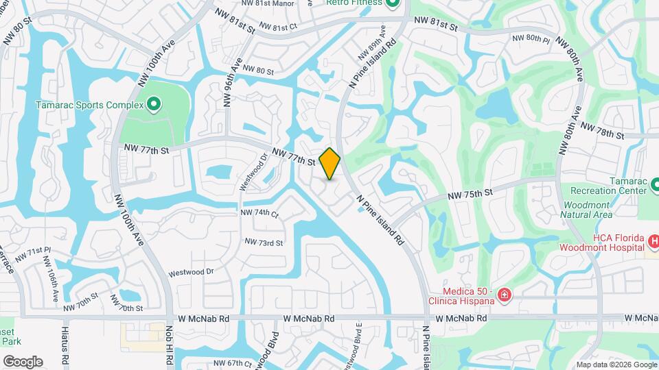 8848 NW 76th Ct Map and Location Details