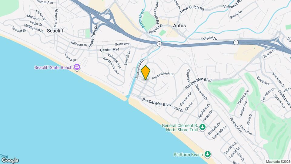 205 Aptos Beach Dr Map and Location Details