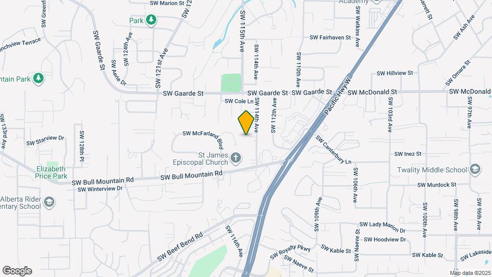 14355 SW 114th Ave Map and Location Details