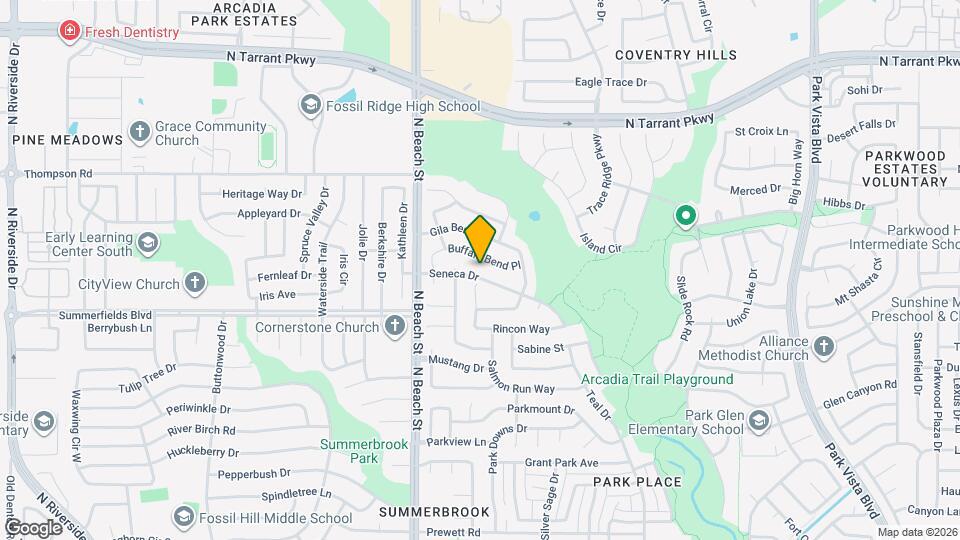 4617 Seneca Dr Map and Location Details