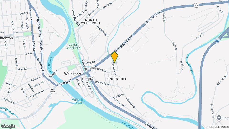 119 Fairview St. Map and Location Details