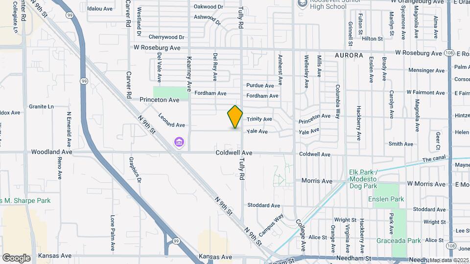 1322-1326 Leonard Ave Map and Location Details